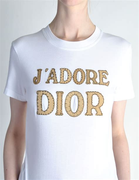 j'adore t shirt dior|vintage christian dior t shirt.